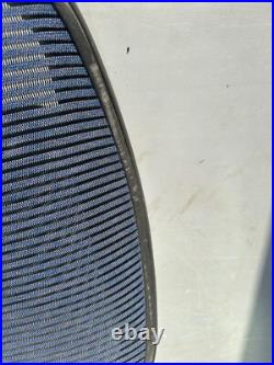 Herman Miller Aeron Chair Back with blue mesh Size C (large)