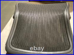 Herman Miller Aeron Chair Backrest 3D01 Graphite Large Size C Classic Carbon