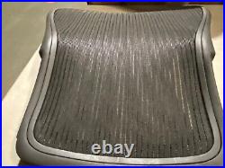 Herman Miller Aeron Chair Backrest 3D01 Graphite Medium Size B Classic Carbon