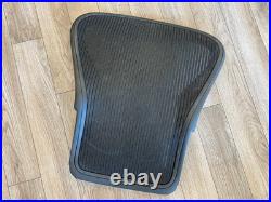 Herman Miller Aeron Chair Backrest 3D01 Graphite Medium Size B Classic Carbon