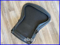 Herman Miller Aeron Chair Backrest 3D01 Graphite Medium Size B Classic Carbon