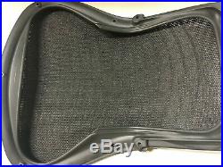 Herman Miller Aeron Chair Backrest 4E01 Graphite Medium Size B Wave Carbon Mesh