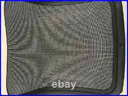 Herman Miller Aeron Chair Backrest 4E03 Graphite Medium Size B Waves Platinum