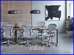 Herman Miller Aeron Chair Brand New Fully Adjustable Arms 12 Yrs Warranty Size B