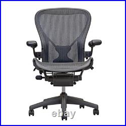 Herman Miller Aeron Chair Fully Loaded Posture Fit Ergonomic Office Mesh Chair
