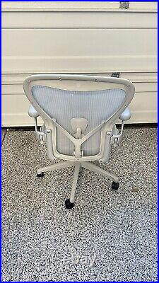 Herman Miller Aeron Chair Fully Loaded Remastered Size C posturefit mineral