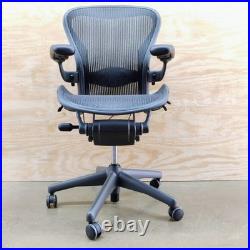 Herman Miller Aeron Chair Fully Loaded Size B With Lumbar Support All Original Herman Miller Aeron Chair Fully Loaded Size B With Lumbar Support All Original