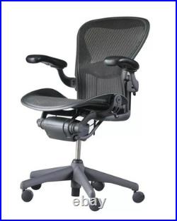 Herman Miller Aeron Chair Fully Loaded Size B with Lumbar Support Herman Miller Aeron Chair Fully Loaded Size B with Lumbar Support