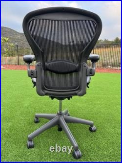 Herman Miller Aeron Chair Fully Loaded Size B with Lumbar Support