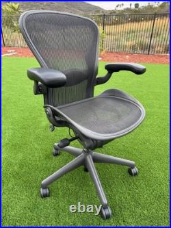 Herman Miller Aeron Chair Fully Loaded Size B with Lumbar Support