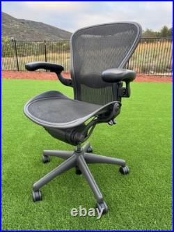 Herman Miller Aeron Chair Fully Loaded Size B with Lumbar Support