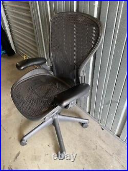 Herman Miller Aeron Chair Fully Loaded with Posturefit For Parts For Parts For P Herman Miller Aeron Chair Fully Loaded with Posturefit For Parts For Parts For P