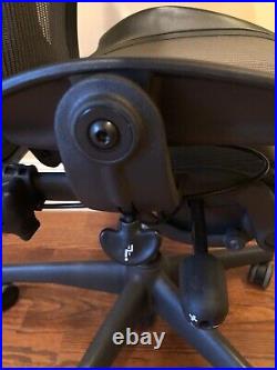 Herman Miller Aeron Chair Fully Loaded with Posturefit and Headrest (Size B)