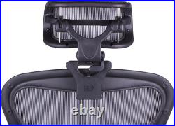 Herman Miller Aeron Chair Headrest Adjustable, Ergonomic Design in Graphite