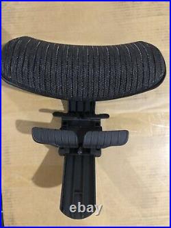 Herman Miller Aeron Chair Headrest New Black Color Fits A B C Size