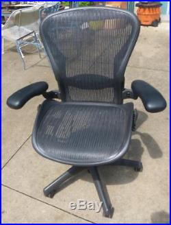 Herman Miller Aeron Chair, Model C, Super, Used very little, Pick Up Only