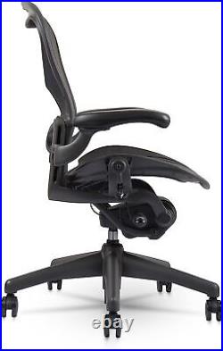 Herman Miller Aeron Chair NEW Size B + FREE Footrest & Rollerblade Wheels