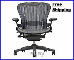 Herman Miller Aeron Chair Open Box Size B Fully Loaded (Black Chair)