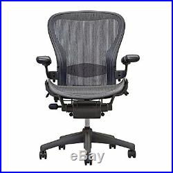 Herman Miller Aeron Chair Open Box Size B Fully Loaded hardwood caster new