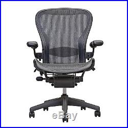 Herman Miller Aeron Chair Open Box Size C Fully Loaded hardwood caster