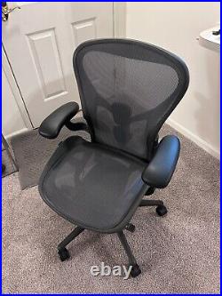 Herman Miller Aeron Chair Posturefit SL Fully Loaded (Size B Medium)