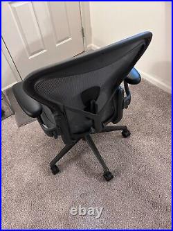 Herman Miller Aeron Chair Posturefit SL Fully Loaded (Size B Medium)