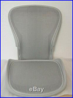 Herman Miller Aeron Chair Reinforced SEAT & BACK SET Mineral Size C New Parts