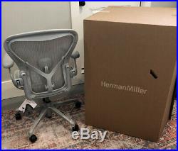 Herman Miller Aeron Chair (Remastered) Size B Fully Adjustable Brand New