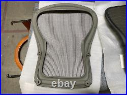Herman Miller Aeron Chair Replacement Backrest 3V01 S8 Classic Zinc Large Size C