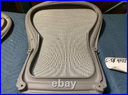 Herman Miller Aeron Chair Replacement Backrest 4F01 Waves Zinc Large Size C