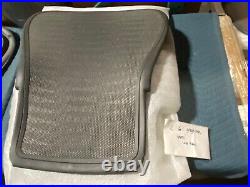 Herman Miller Aeron Chair Replacement Backrest 4M01 Tuxedo Grey Blk Large Size C