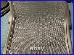Herman Miller Aeron Chair Replacement Backrest 4M02 Tuxedo Blue Blk Large Size C