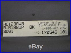 Herman Miller Aeron Chair Replacement SEAT PAN Graphite Size B Medium Parts #1