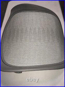 Herman Miller Aeron Chair Replacement Seat 4Q01 Large Size C Tuxedo White Gold