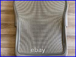 Herman Miller Aeron Chair Replacement Seat & Back Tuxedo White Gold Large Size C