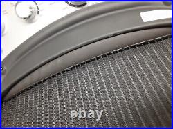 Herman Miller Aeron Chair Replacement Seat Pan 3D01 Black Size B OEM