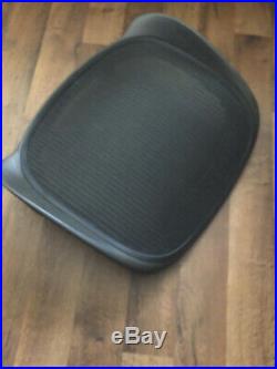 Herman Miller Aeron Chair Replacement Seat Pan 3D01 Graphite Medium Size B frame