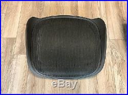 Herman Miller Aeron Chair Replacement Seat Pan 3D01 Graphite Small Size A frame