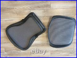 Herman Miller Aeron Chair Replacement Seat back 3D15 Graphite Large Plat Size C