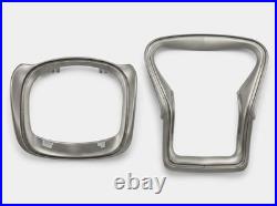 Herman Miller Aeron Chair Seat & Back Frame with Fabric Rings Titanium Size B