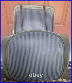Herman Miller Aeron Chair (Seat, Backrest, And Seatlink) B Size (BLUE) #1
