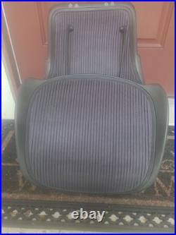 Herman Miller Aeron Chair (Seat, Backrest, & Seatlink) (B Size) PURPLE