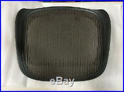 Herman Miller Aeron Chair Seat Pan 3D04 Graphite Large Size C Soapstone Mesh OEM