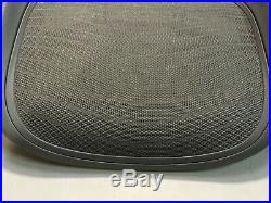 Herman Miller Aeron Chair Seat Pan 4E04 Titanium Medium Size B Wave Mineralite