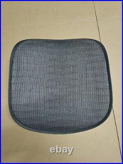 Herman Miller Aeron Chair Seat mesh Grey Tuxedo Pellicle Mesh Size B Medium Mesh