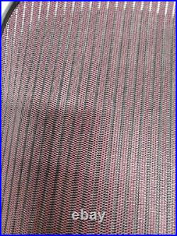 Herman Miller Aeron Chair Seat mesh Red Pellicle Mesh Size B Medium Mesh