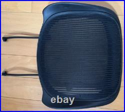 Herman Miller Aeron Chair Seat withSeatlink, Backrest & Lumbar Size B Black
