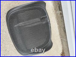 Herman Miller Aeron Chair Side Chair Size B Back And Bottom Pieces As Is SEE PIC