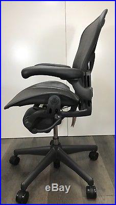 Herman Miller Aeron Chair, Size A, All Features, Plus Adjustable Posturefit