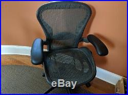 Herman Miller Aeron Chair Size A Fully Adjustable Lightly Used in Home Office